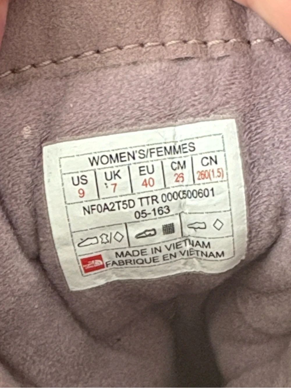 THE NORTH FACE THERMOBALL UTILITY WINTER SNOW BOOTS WOMENS 9